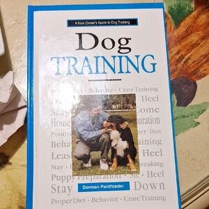 Dog Training Book - Blue Cover